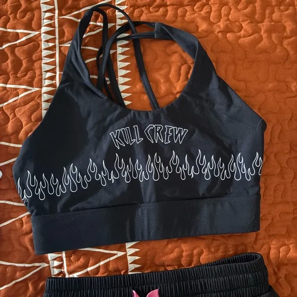 Kill Crew Sports Bra and Shorts Set - Picture 9 of 11